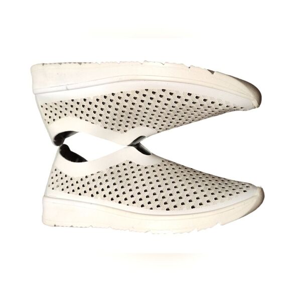 Spring Step Sneakers Tennis Shoe Leather Cut Out Lightweight Slip On‎ White 36 6 - Picture 6 of 15
